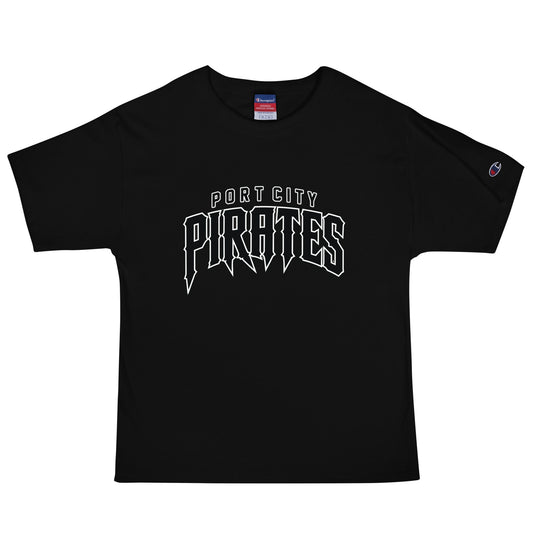 Signature | Champion T-Shirt | Port City Pirates | Script Logo