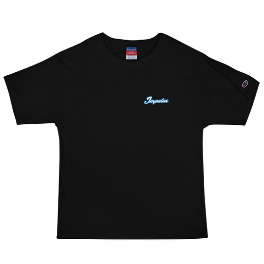 Signature | Champion T-Shirt | Poudre Football | Crownline Script Logo