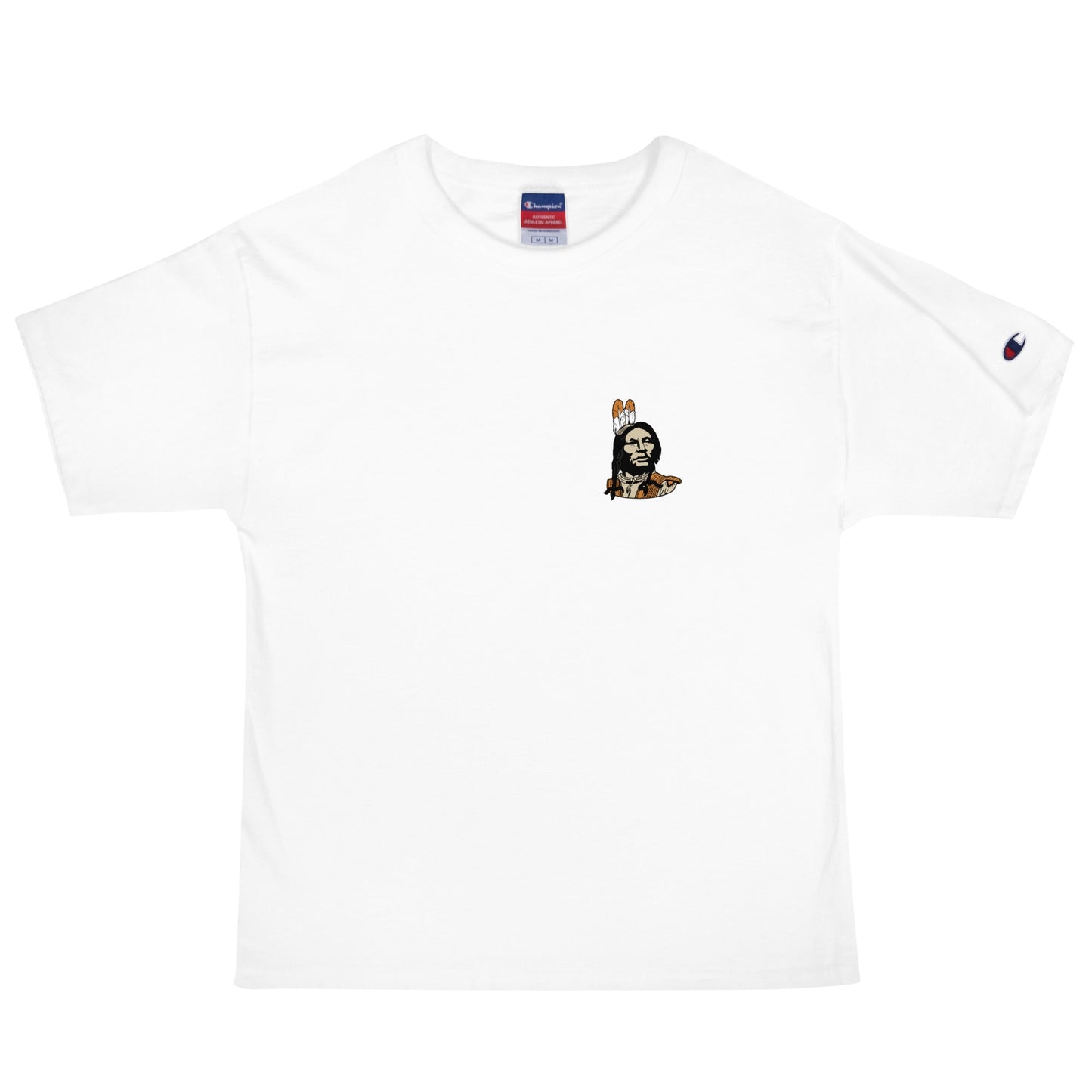 Signature | Champion T-Shirt | Powhatan lacrosse | Mascot Logo