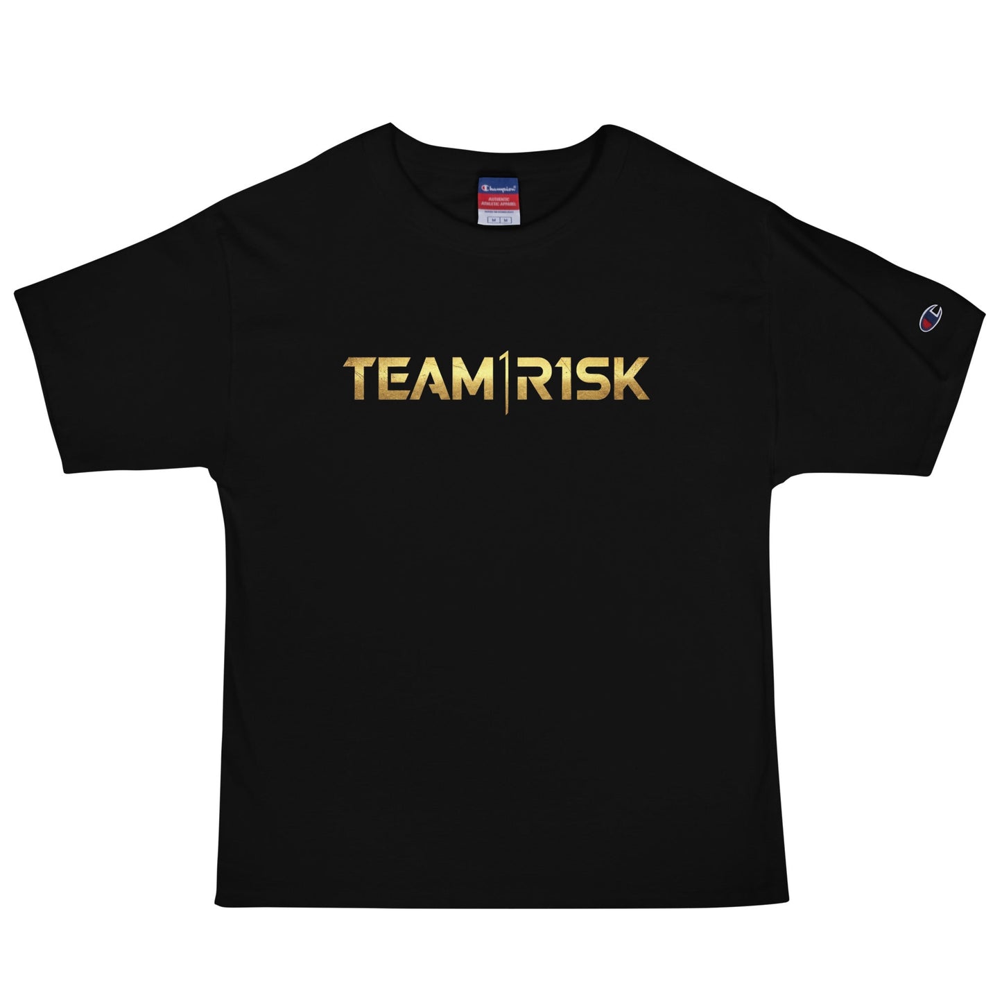 Signature | Champion T-Shirt | R1SK.gg | Script Logo