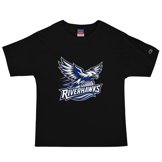 Signature | Champion T-Shirt | Rochester Riverhawks | Crest Logo