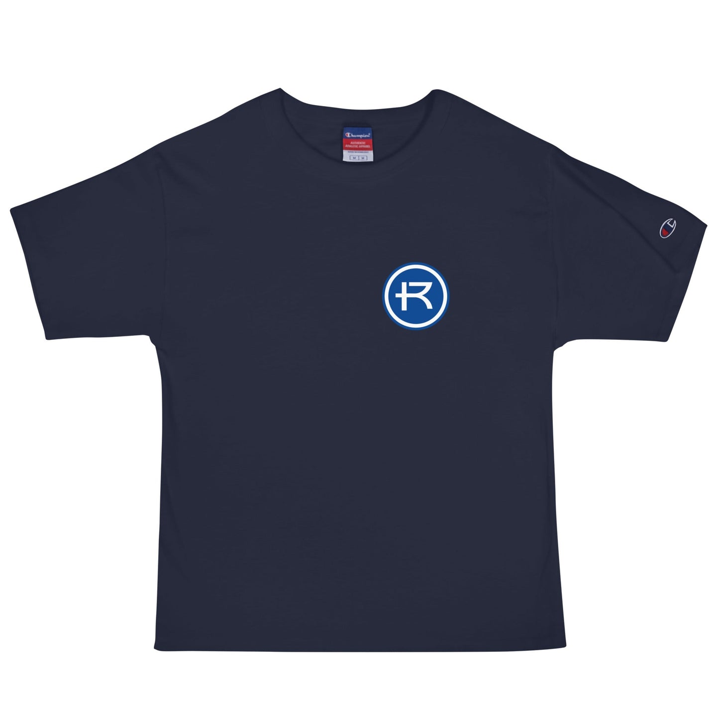 Signature | Champion T-Shirt | Rockhurst University - Doctor of Physical Therapy School | Badge Logo