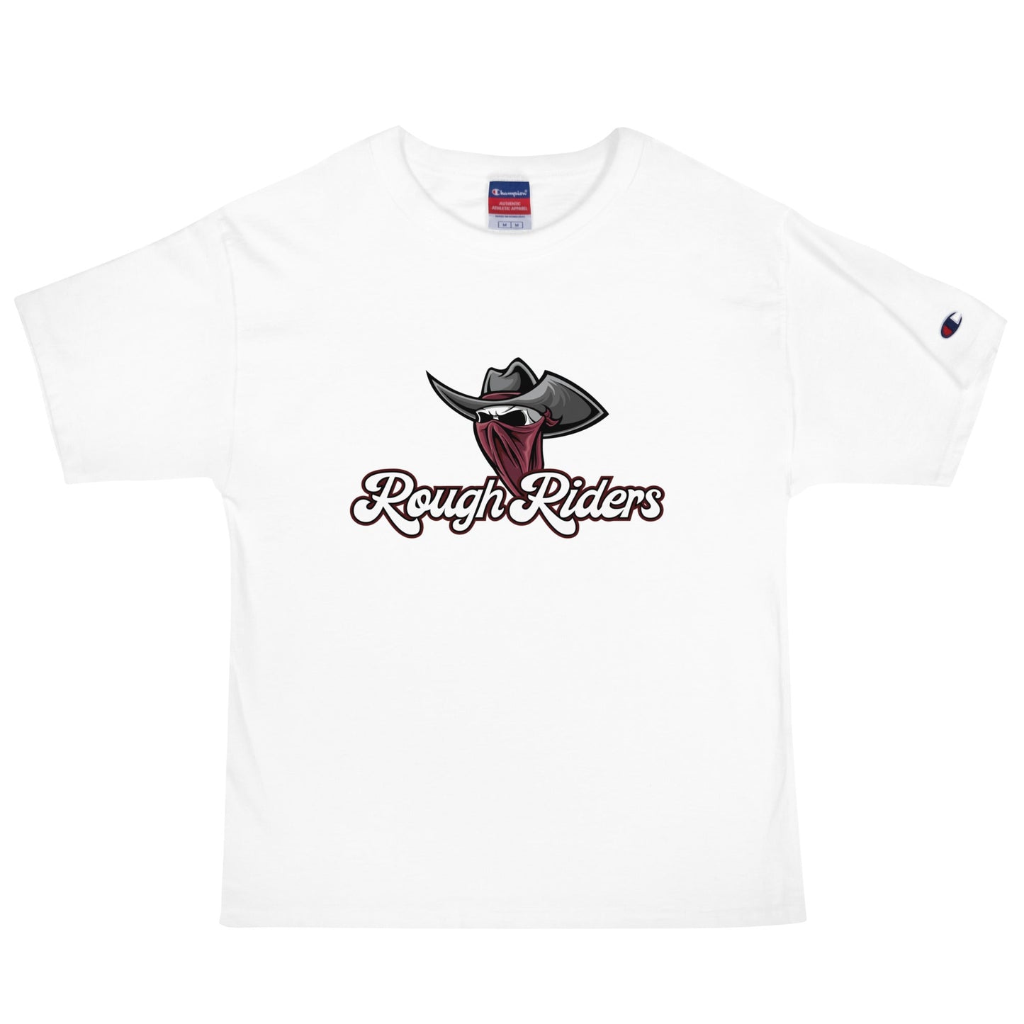 Signature | Champion T-Shirt | Rough Riders | Masked Man Logo