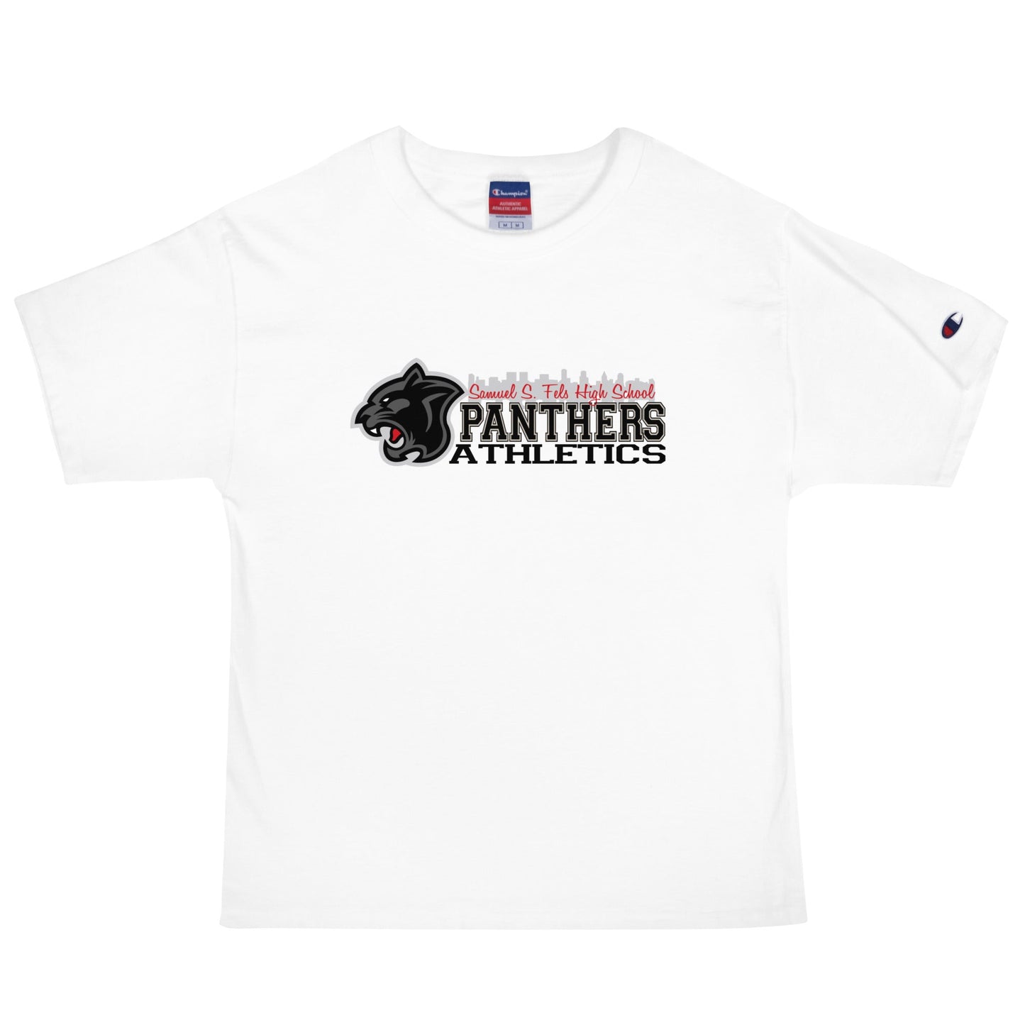 Signature | Champion T-Shirt | Samuel Fels Football | Vanguard Logo