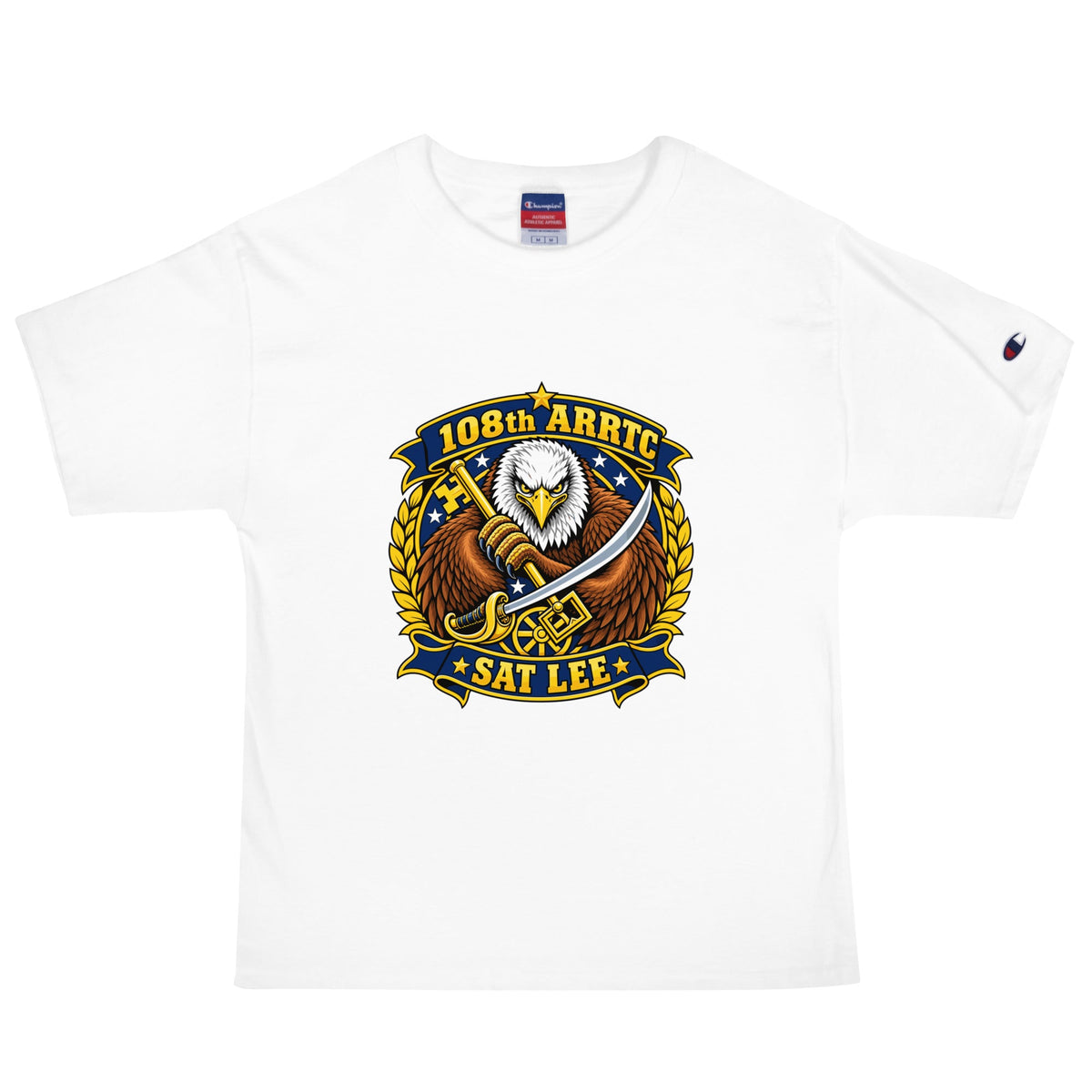 Signature | Champion T-Shirt | SAT Lee | Emblem Logo