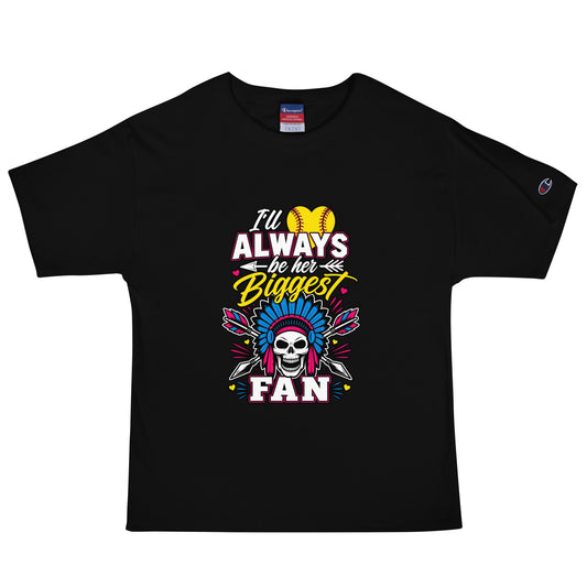 Signature | Champion T-Shirt | Savage Softball | Valor Logo