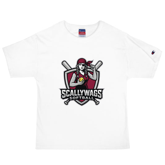 Signature | Champion T-Shirt | Scallywags Softball | Crest Logo