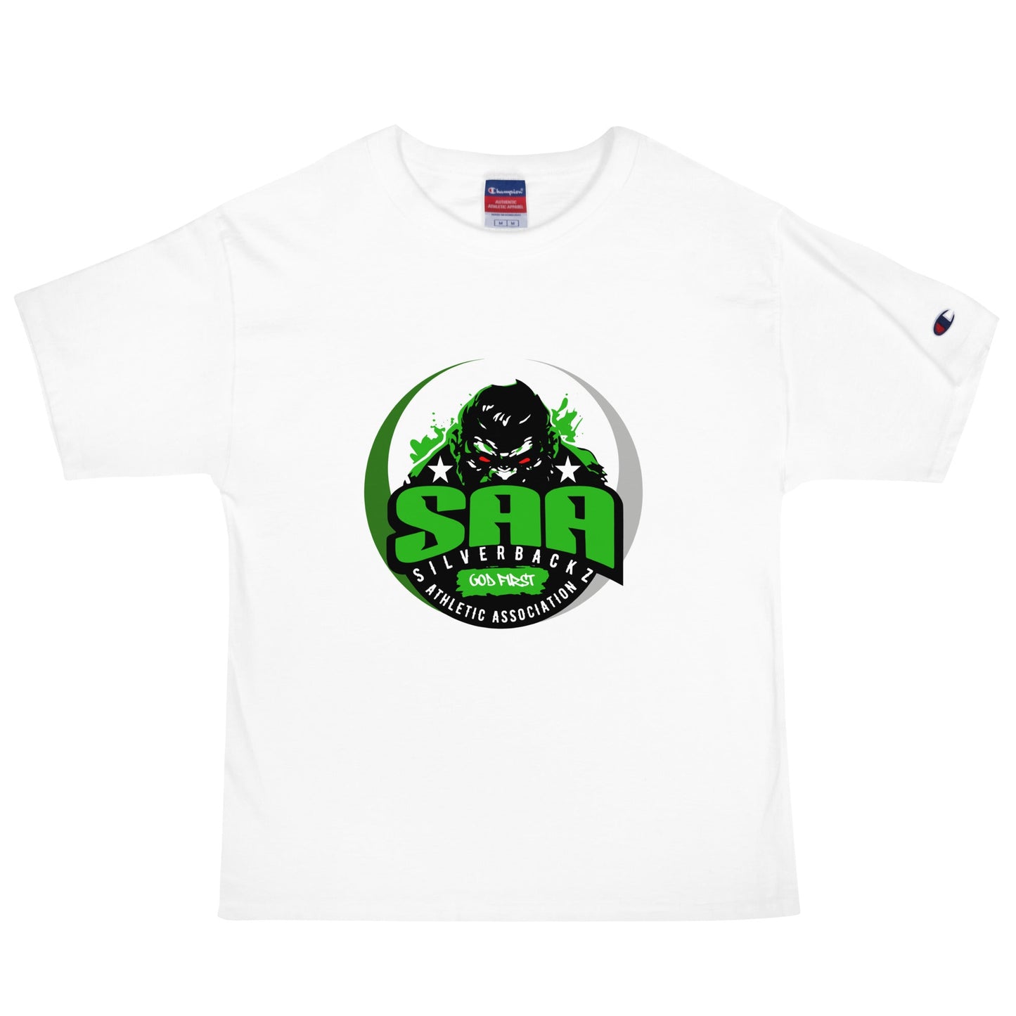 Signature | Champion T-Shirt | Silverbackz Athletic Association LLC | Silverback Logo