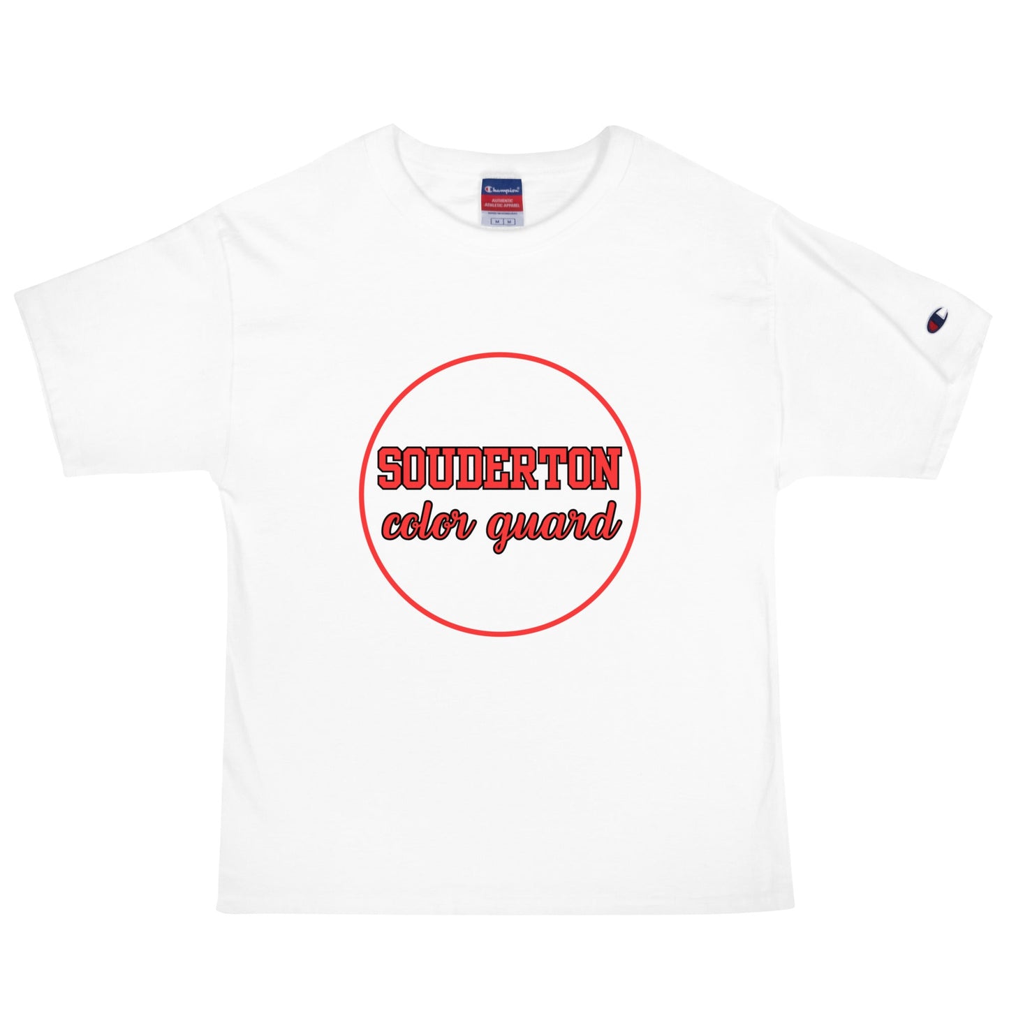 Signature | Champion T-Shirt | Souderton Color Guard | Badge Logo