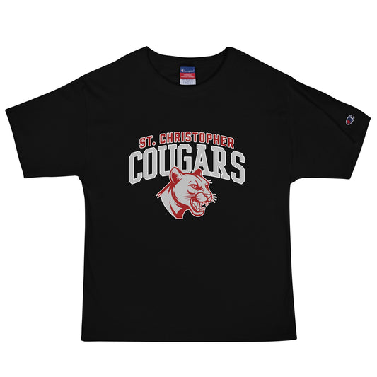 Signature | Champion T-Shirt | St. Christopher Cougars | Classic Logo