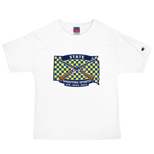 Signature | Champion T-Shirt | State Shooting Sports | Flag Logo