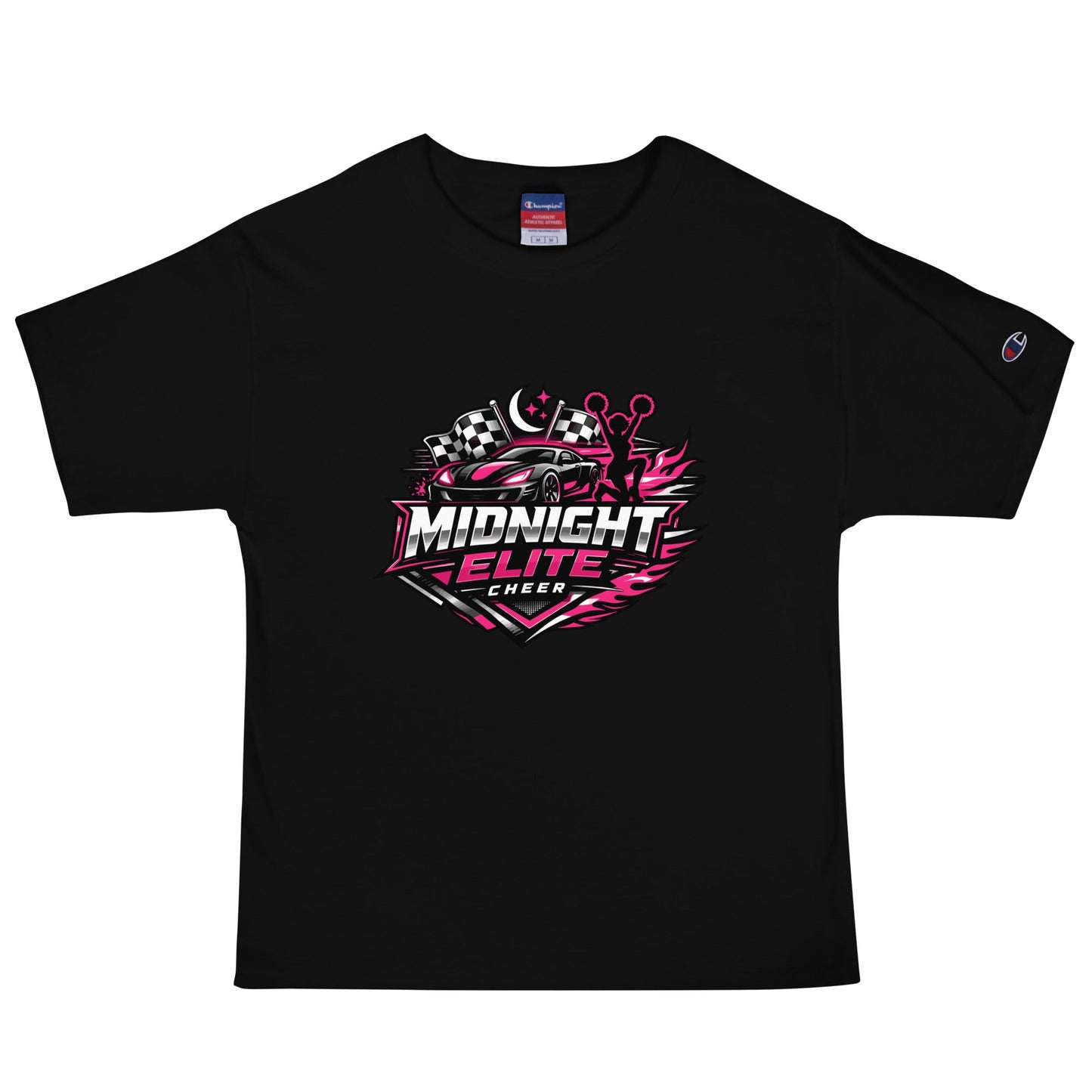 Signature | Champion T-Shirt | Sutton Cheer Force | MEC Logo