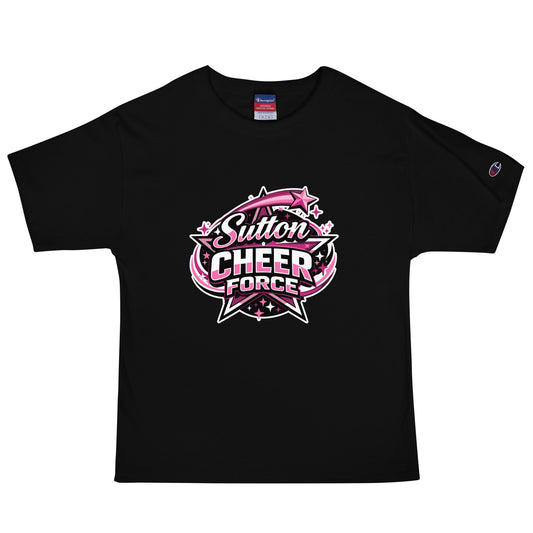 Signature | Champion T-Shirt | Sutton Cheer Force | Shooting Star Logo