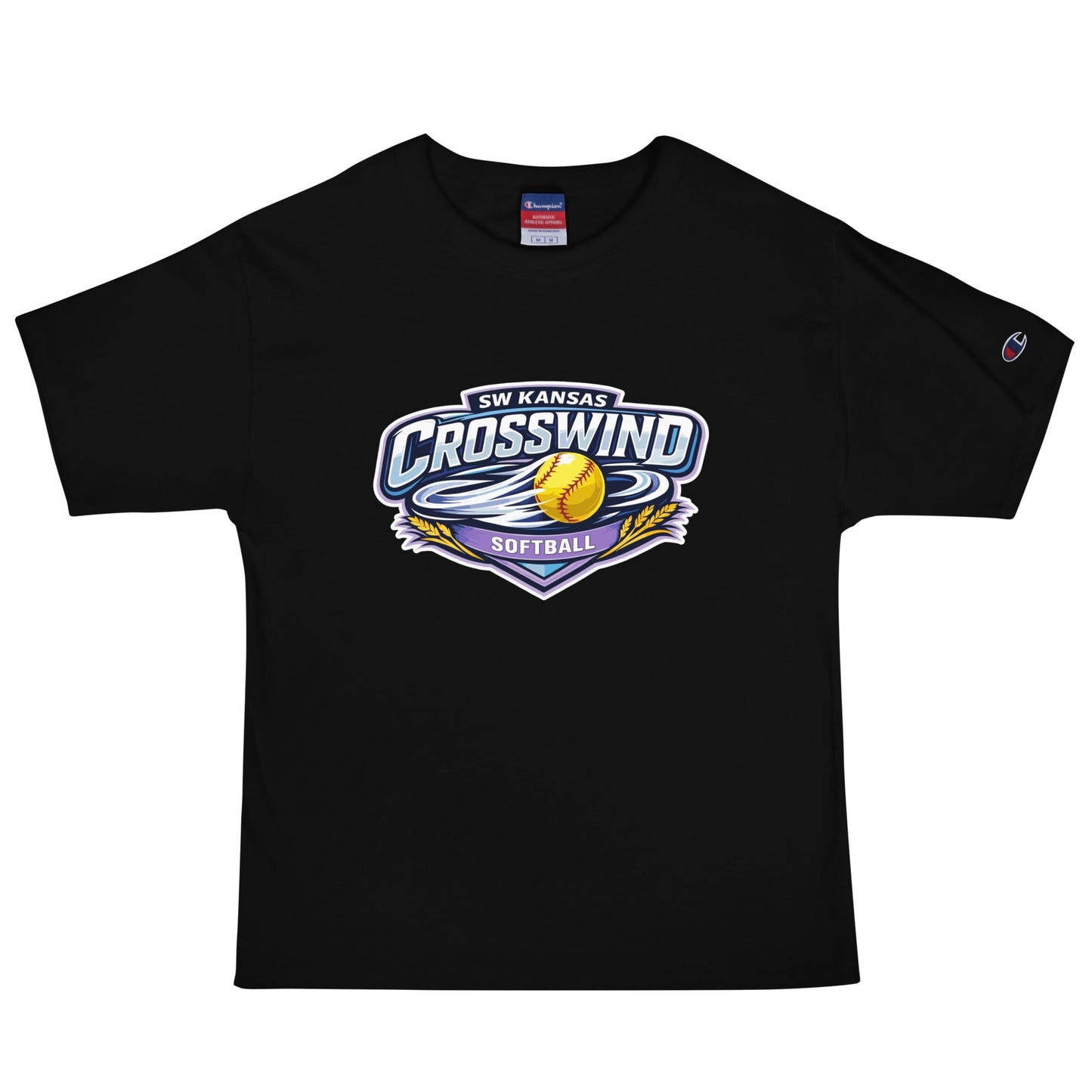 Signature | Champion T-Shirt | SW Kansas Crosswind | Shield Logo