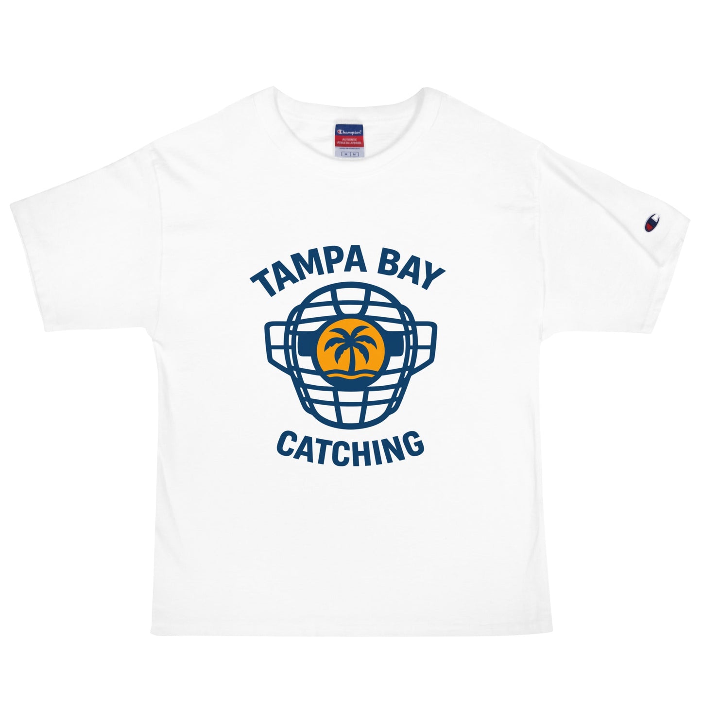 Signature | Champion T-Shirt | Tampa Bay Catching | Vanguard Logo