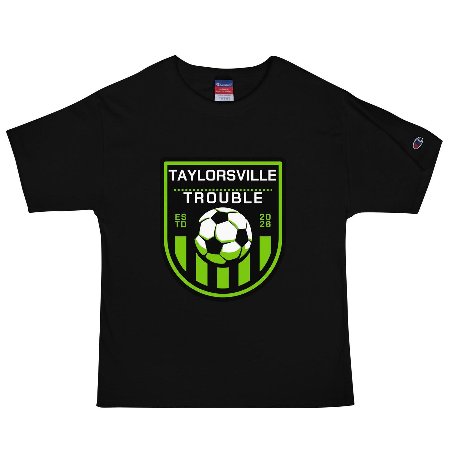 Signature | Champion T-Shirt | Taylorsville Trouble | Shield Logo