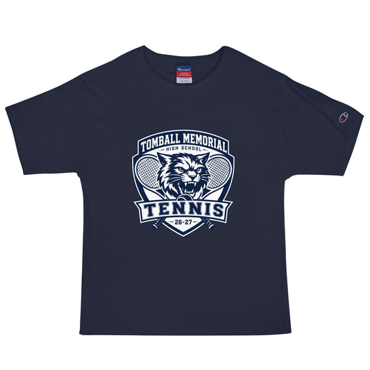 Signature | Champion T-Shirt | TMHS Tennis | Shield Logo