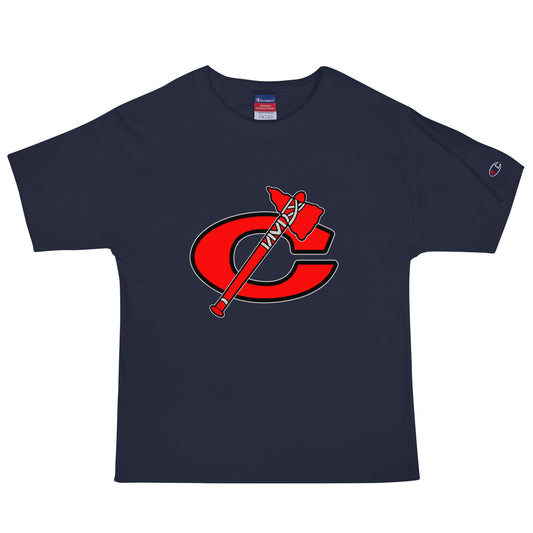 Signature | Champion T-Shirt | Tomahawks | Emblem Logo