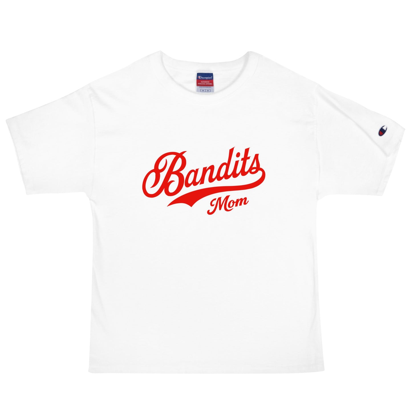 Signature | Champion T-Shirt | Tri - City Baseball | Bandits Mom Logo