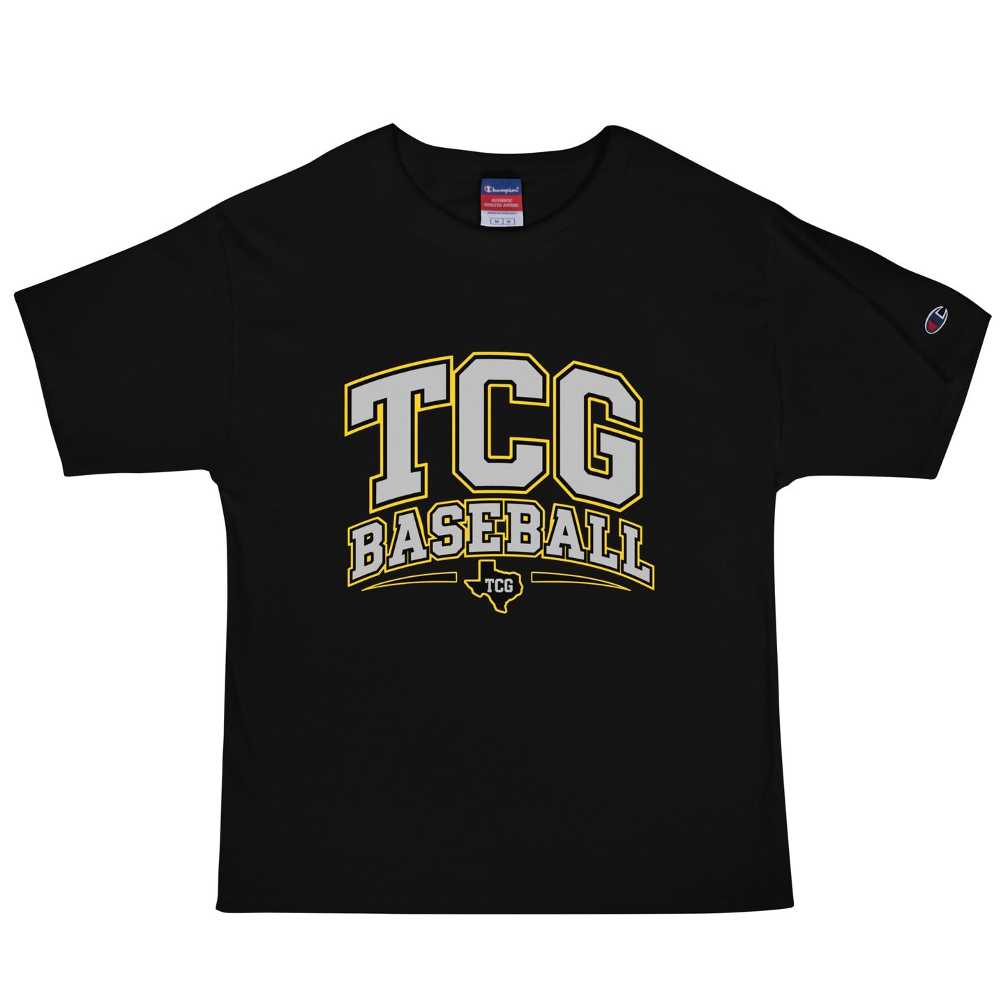 Signature | Champion T-Shirt | Tri-County Ghosts | TCG Crest Logo