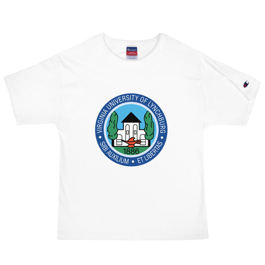 Signature | Champion T-Shirt | University Of Virginia Lynhberg | Badge Logo