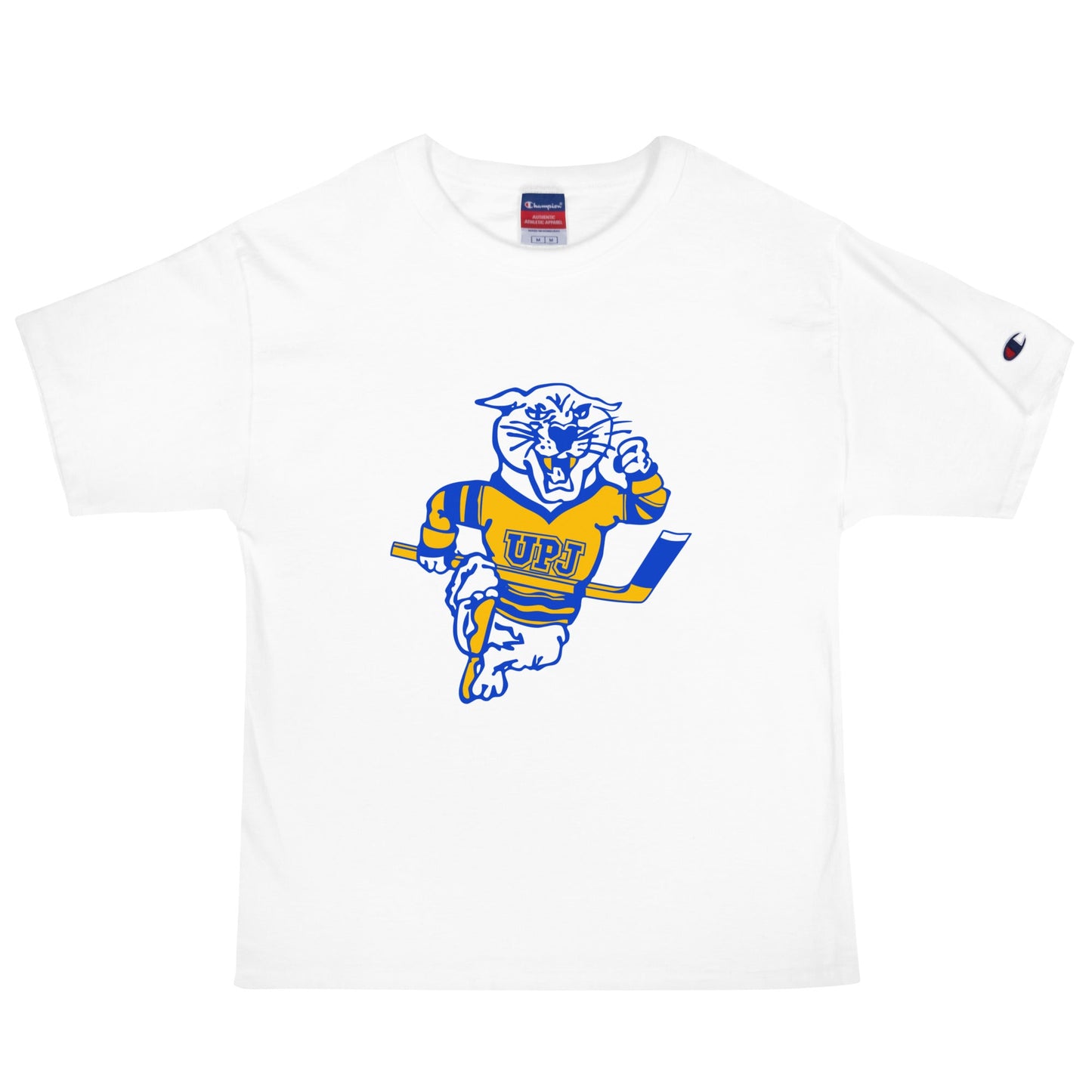 Signature | Champion T-Shirt | UPJ Hockey | Mascot Logo