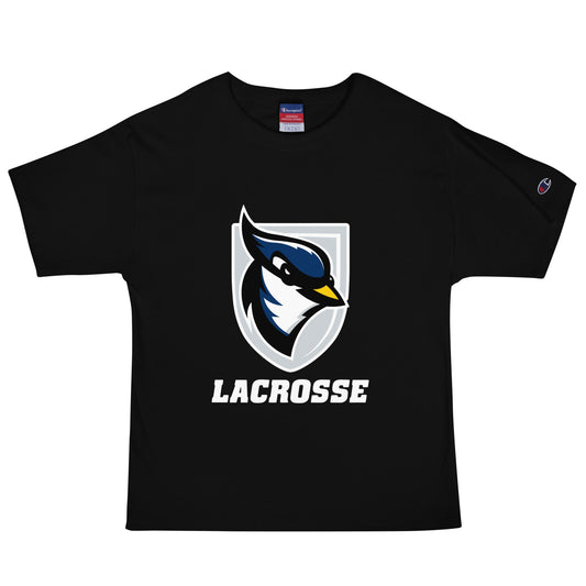 Signature | Champion T-Shirt | USJ women’s lacrosse | Shield Logo