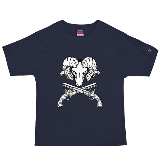 Signature | Champion T-Shirt | USNA Pistol Team | Emblem Logo
