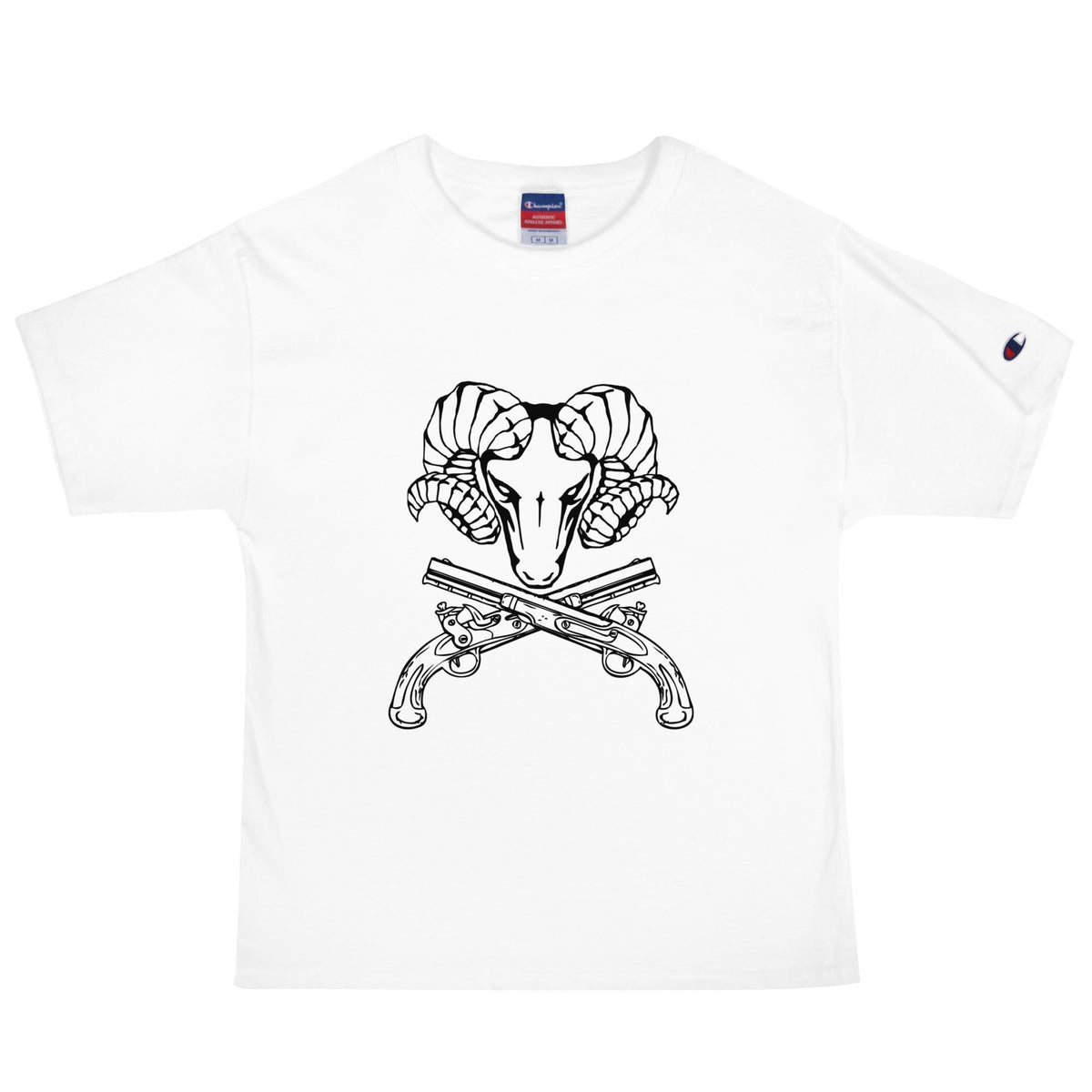 Signature | Champion T-Shirt | USNA Pistol Team | Emblem Logo