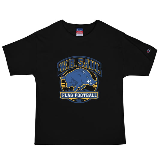 Signature | Champion T-Shirt | W.B.Saul Razorbacks | Emblem Logo