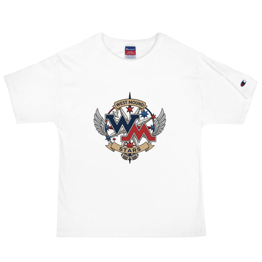 Signature | Champion T-Shirt | West Mound Stars | Crest Logo