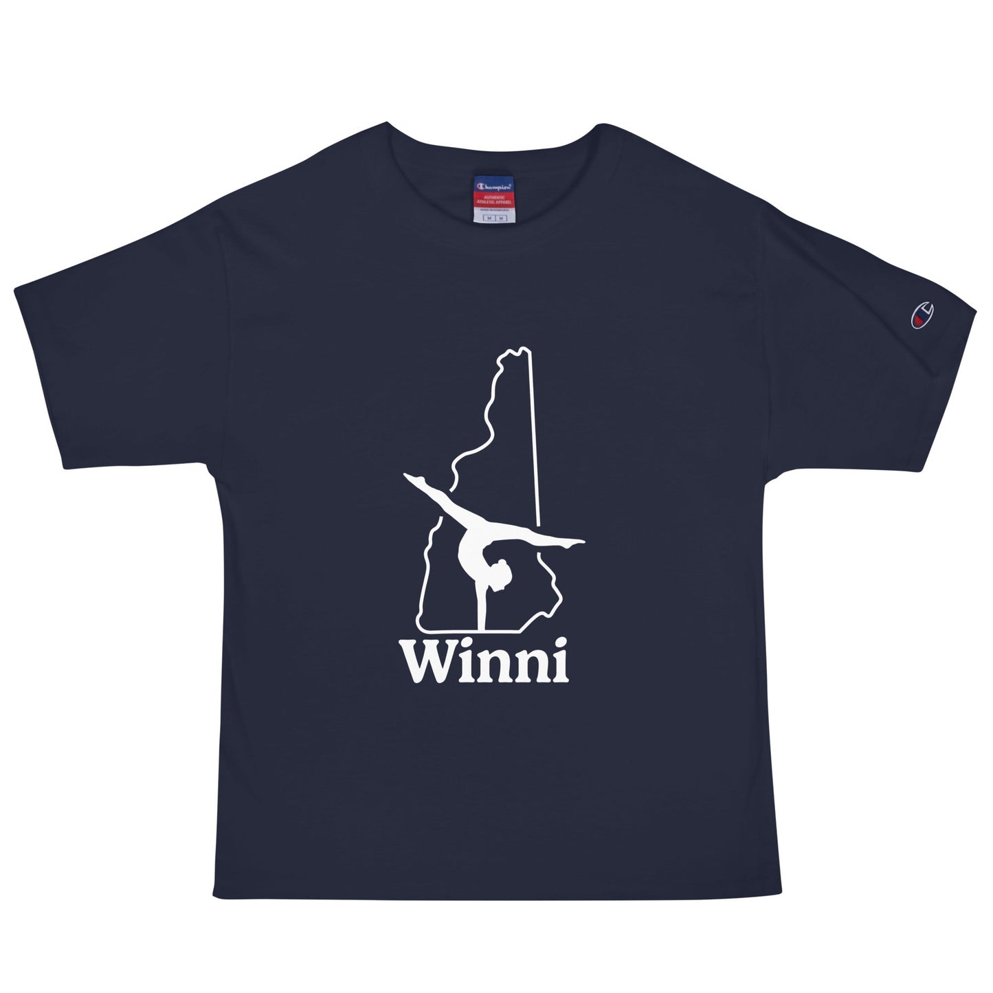 Signature | Champion T-Shirt | Winni Gymnastics | NH Logo