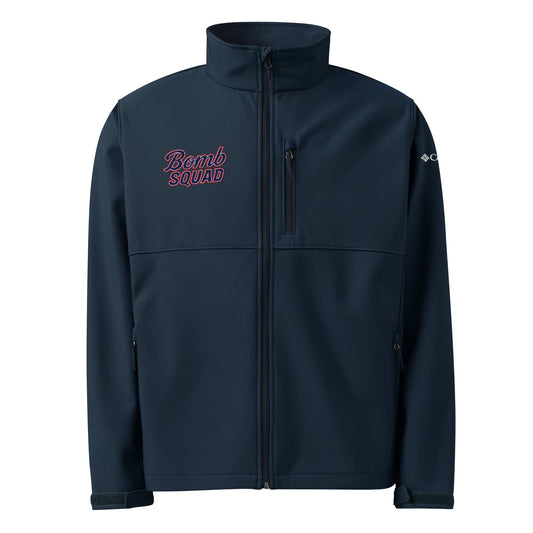 Signature | Columbia Soft Shell Jacket | Bomb Squad Baseball | Script Logo