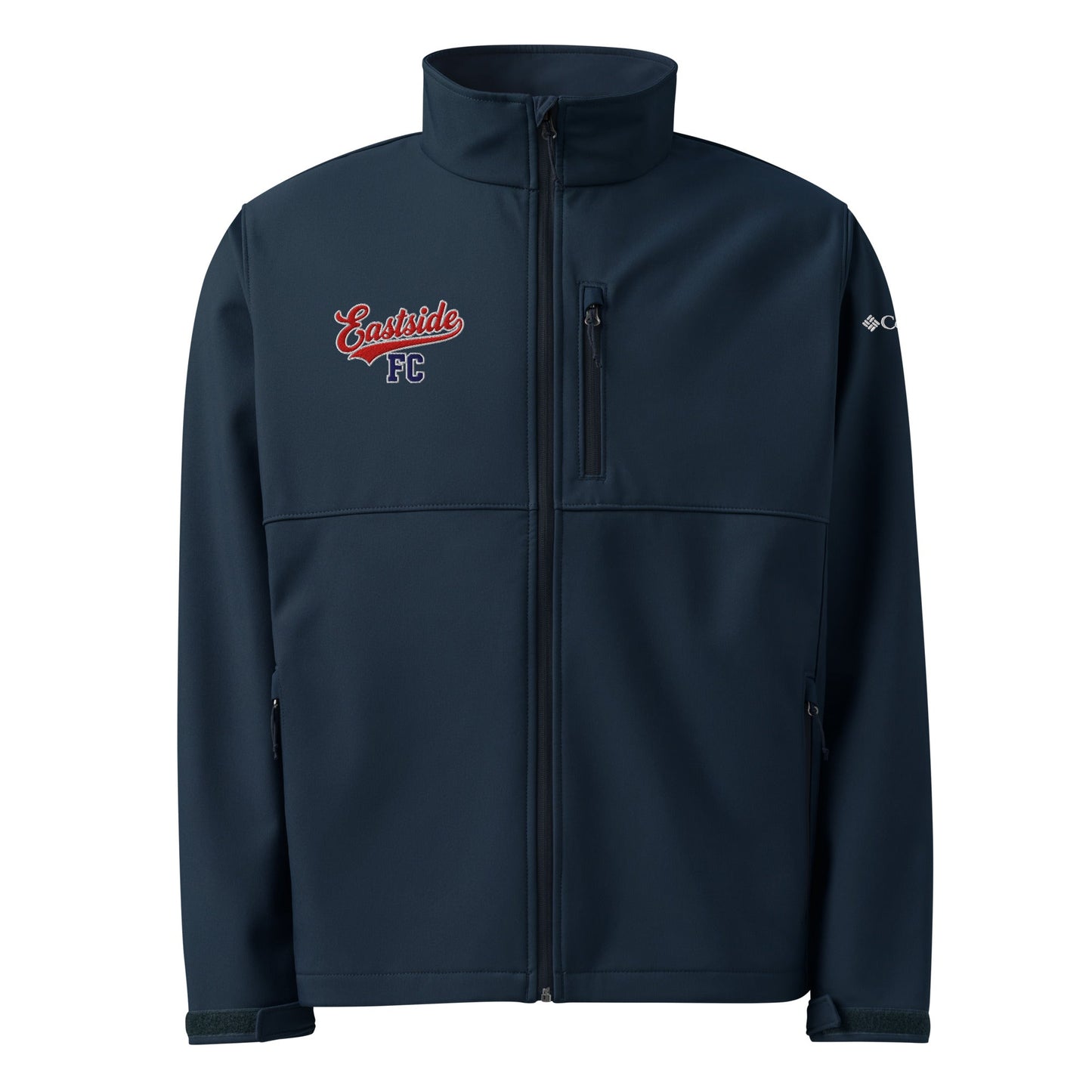 Signature | Columbia Soft Shell Jacket | Eastside FC | Script Logo