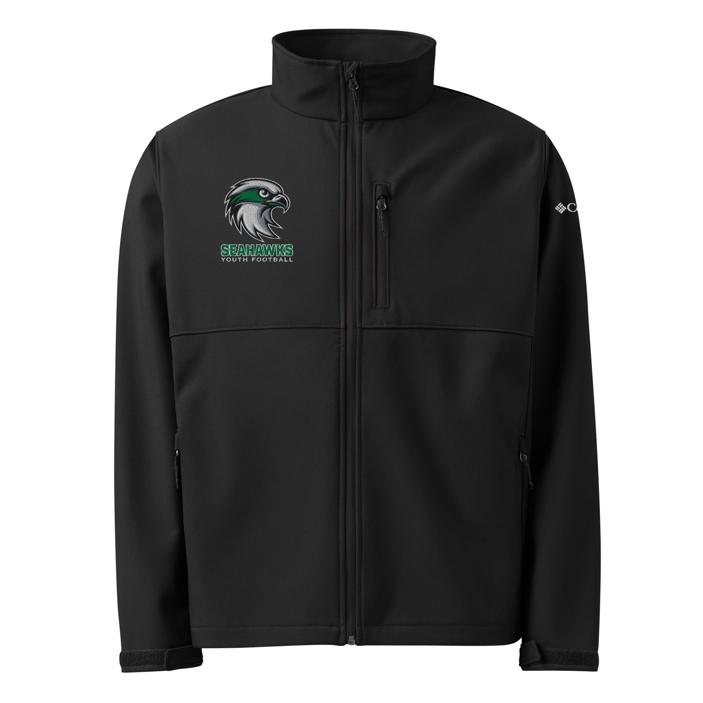 Signature | Columbia Soft Shell Jacket | Seahawks Youth Football | SYF Logo