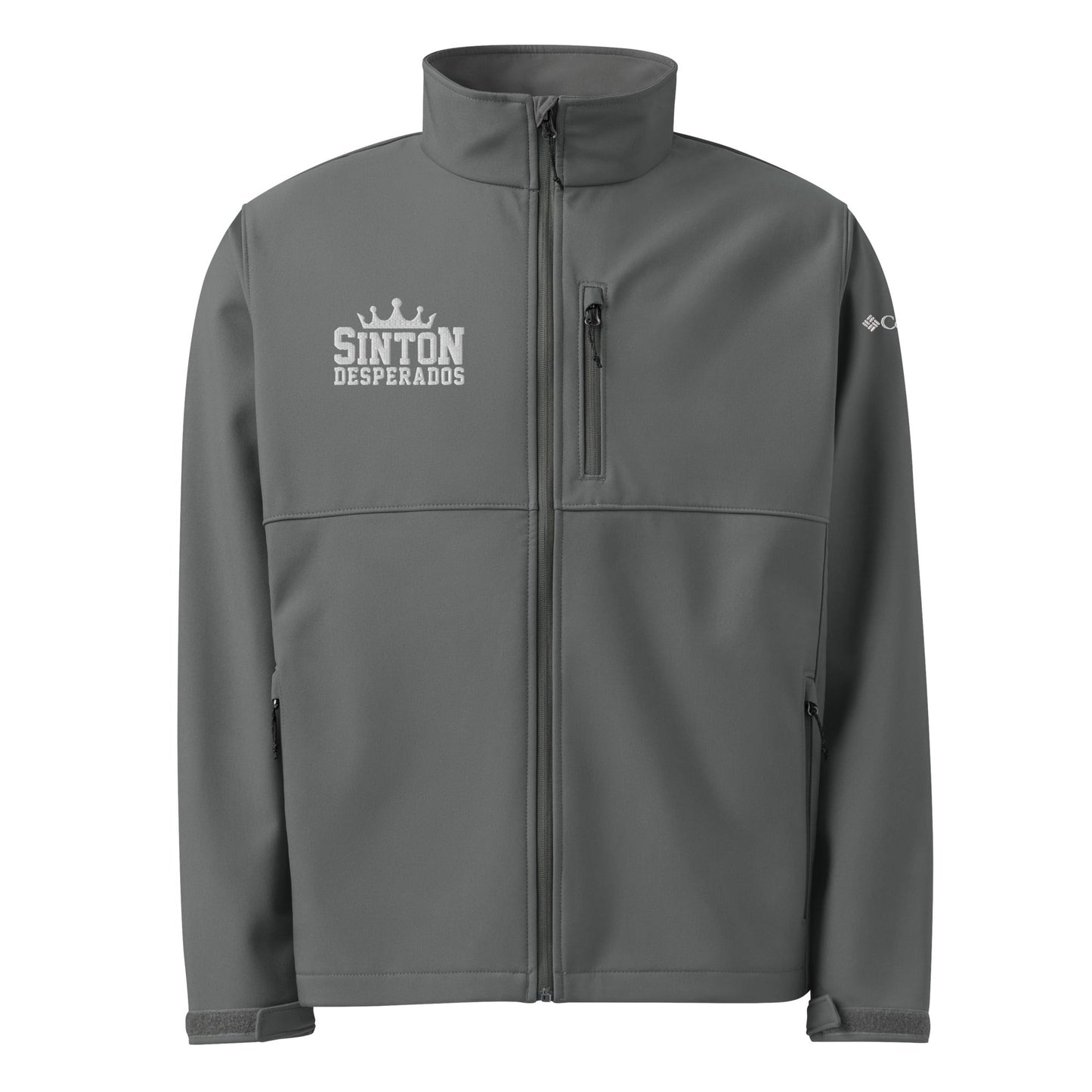 Signature | Columbia Soft Shell Jacket | Sinton Desperados Baseball | Ridge Varsity Logo