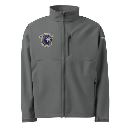 Signature | Columbia Soft Shell Jacket | UW Women's Club Lacrosse | Badge Logo