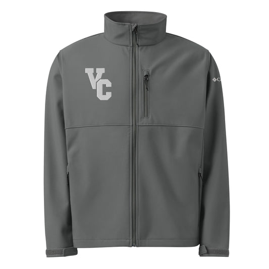 Signature | Columbia Soft Shell Jacket | VCMS cheer | Lettermark Logo