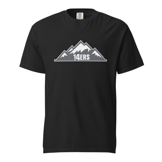 Signature | Comfort Colors T-Shirt | 14ers Baseball | Grey Logo