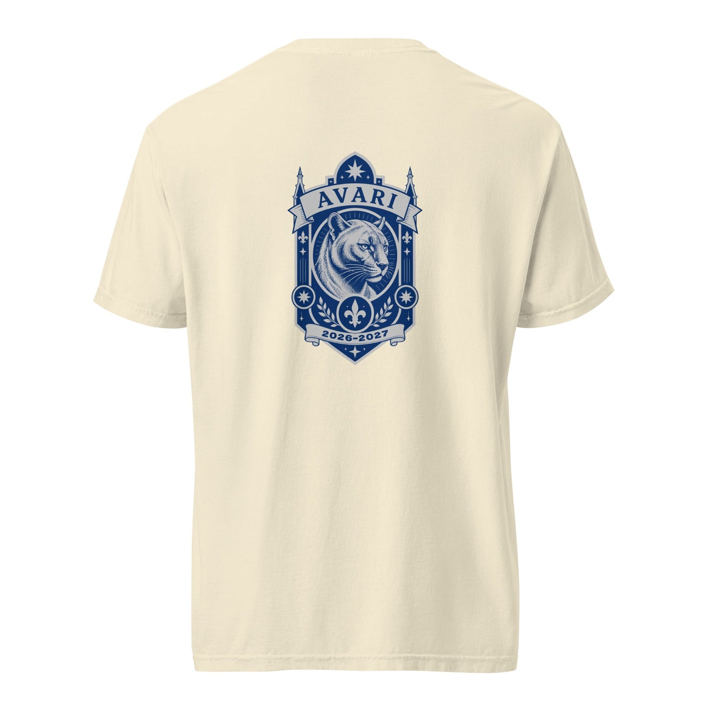 Signature | Comfort Colors T-Shirt | Arma Dei Academy Logic Houses | Avari Logo