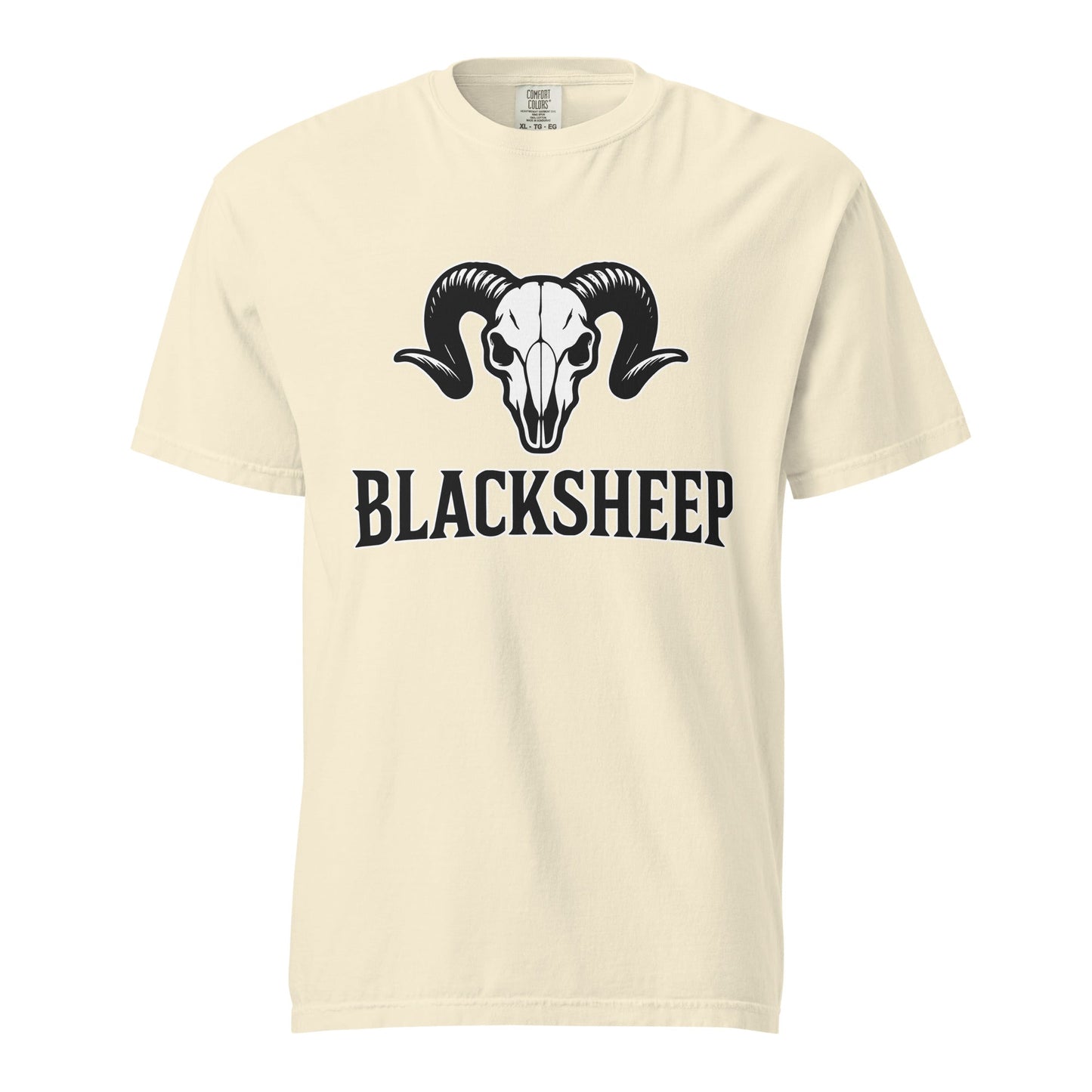 Signature | Comfort Colors T-Shirt | Blacksheep Softball | Emblem Logo