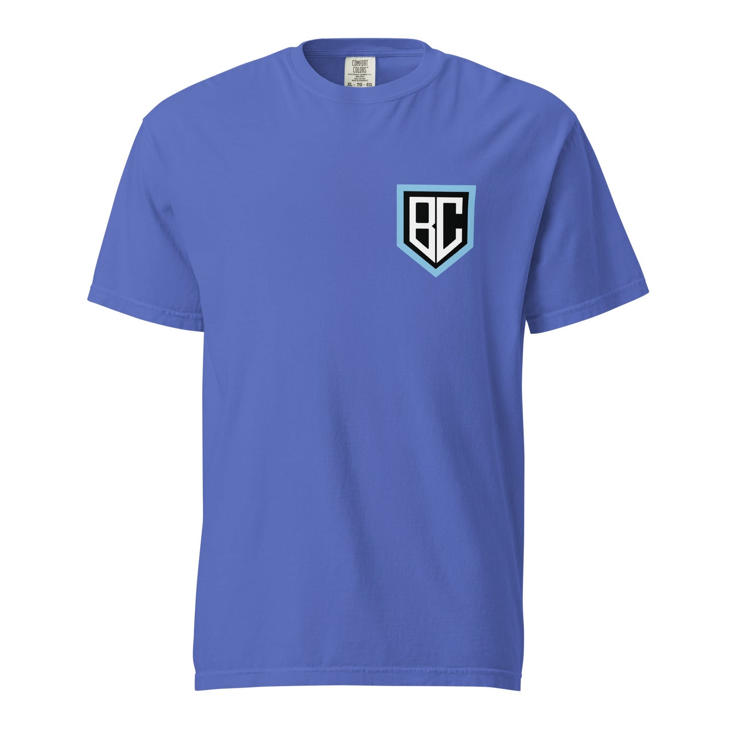 Signature | Comfort Colors T-Shirt | Blue Collar Softball 2034 | Emblem Logo
