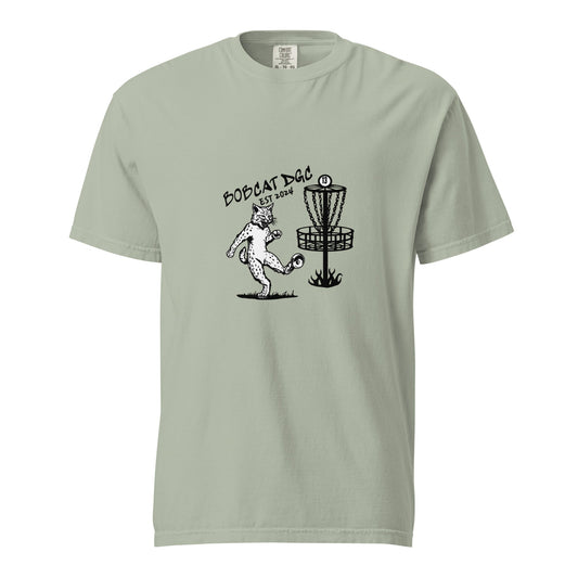 Signature | Comfort Colors T-Shirt | Bobcat DGC | Predator Disc Golf Logo