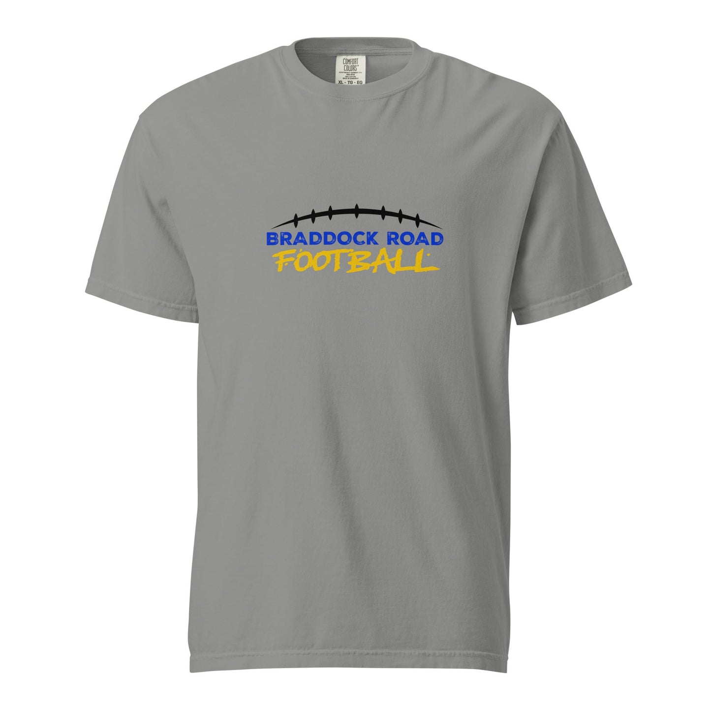 Signature | Comfort Colors T-Shirt | Braddock Road Football | Arch Athletics Logo