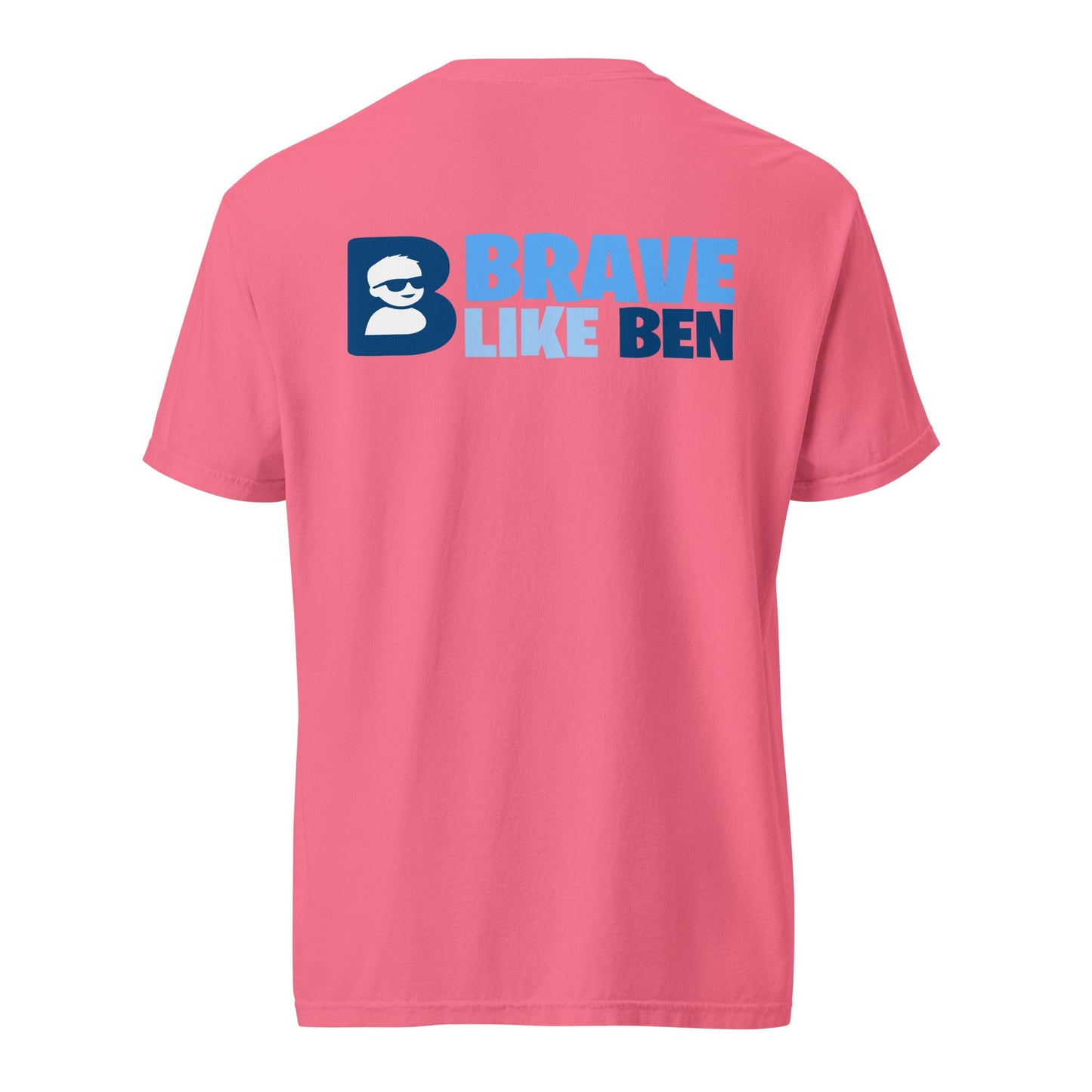 Signature | Comfort Colors T-Shirt | Brave Like Ben | Athletics Logo