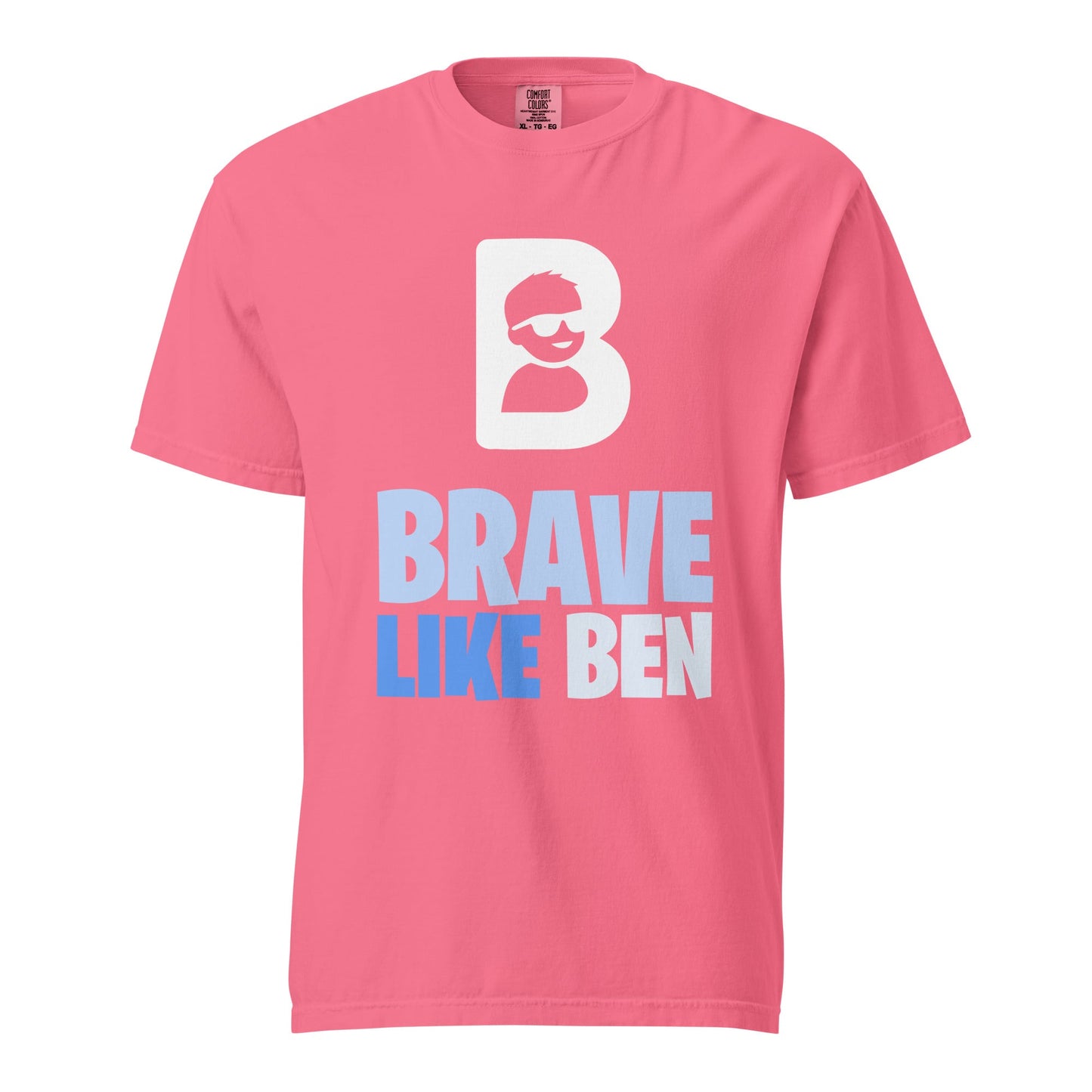 Signature | Comfort Colors T-Shirt | Brave Like Ben | Braveheart Logo