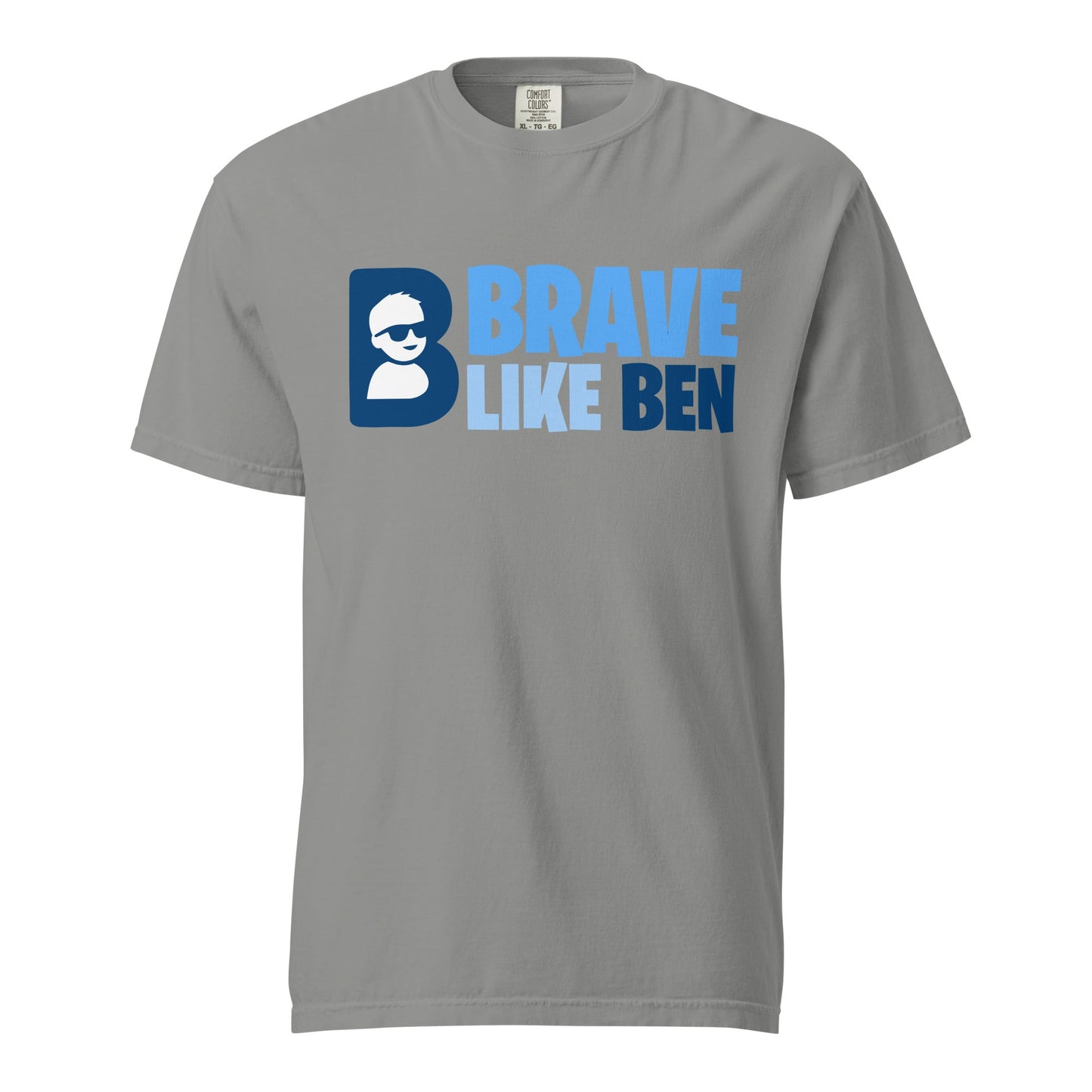 Signature | Comfort Colors T-Shirt | Brave Like Ben | Vanguard Logo