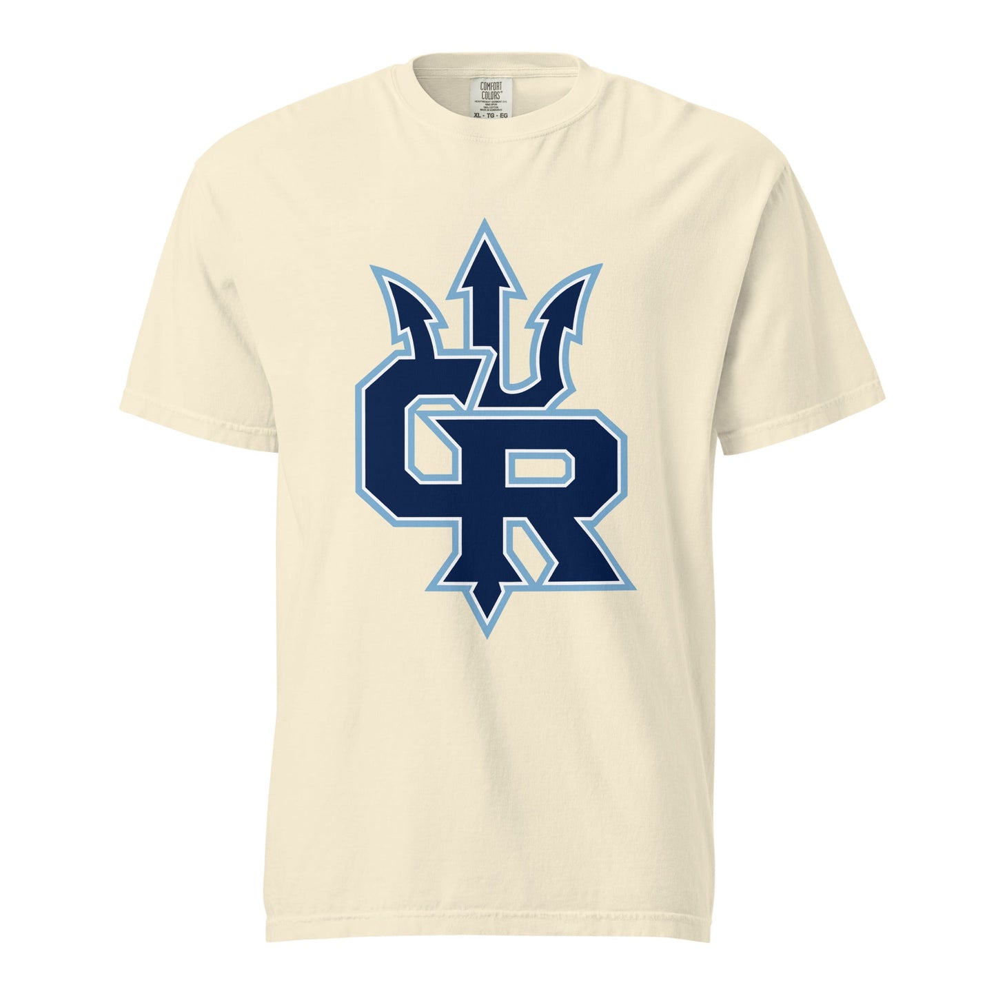 Signature | Comfort Colors T-Shirt | Cape Riptides Baseball | Emblem Logo