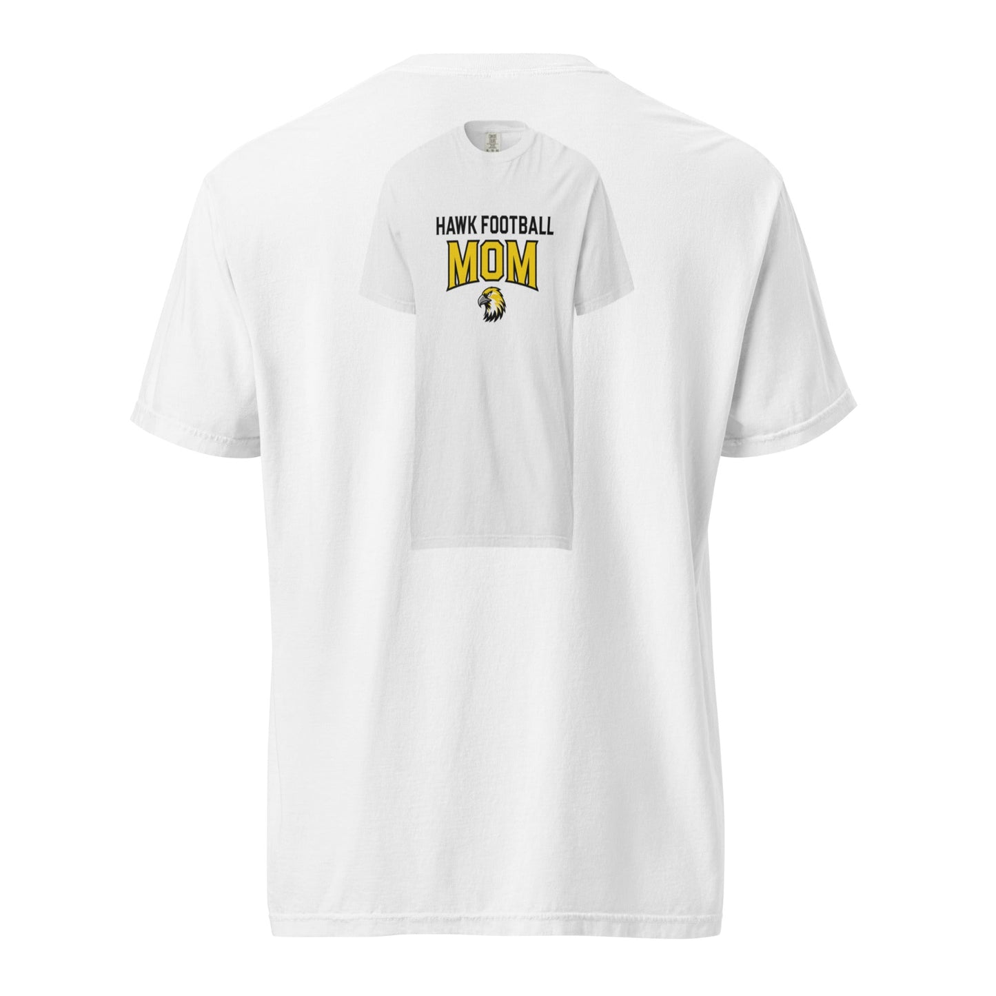 Signature | Comfort Colors T-Shirt | Cardinal Ohara Hawks | Football Mom Logo