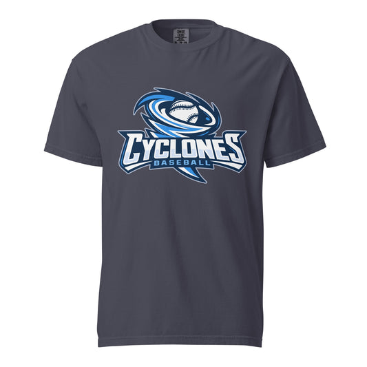 Signature | Comfort Colors T-Shirt | Centre County Cyclones | Crest Logo